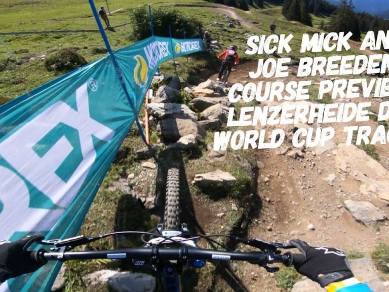 Lenzerheide DH Track Preview with the UR Team and Wyn TV