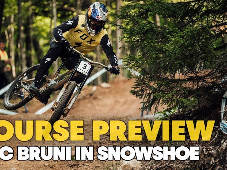 Loic Bruni’s Snowshoe DH Course Preview