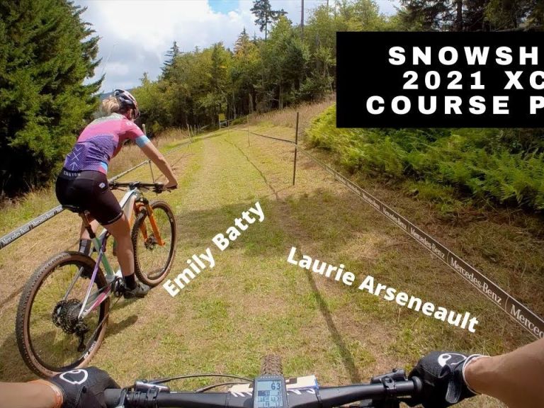 Snowshoe XC Course Preview with Laurie Arseneault and Emily Batty