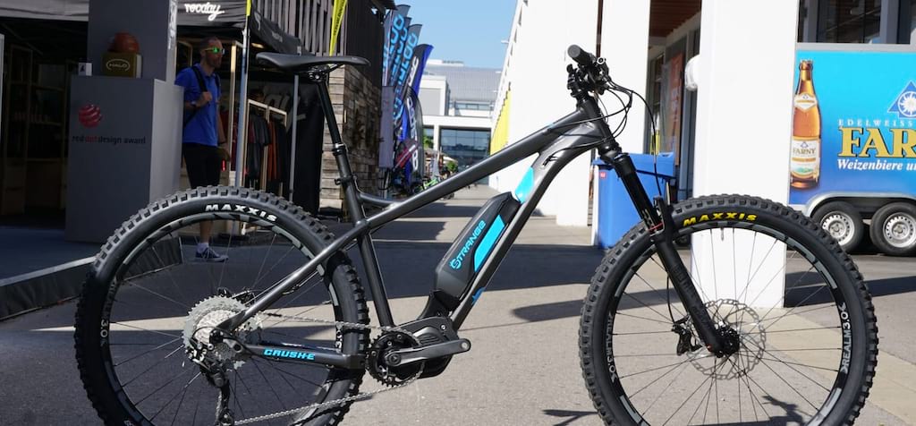 Prototype Orange Strange Crush-E. The First Hardcore e-MTB Designed For The UK?