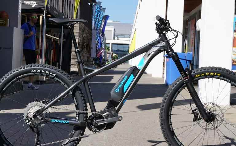Prototype Orange Strange Crush-E. The First Hardcore e-MTB Designed For The UK?