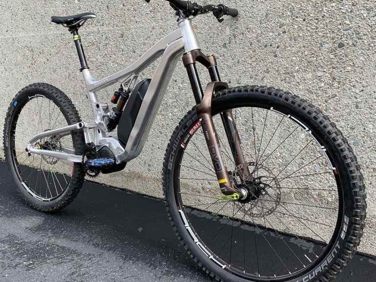 Spied: Foes is working on a Made in the USA e-MTB and plan a frame only option