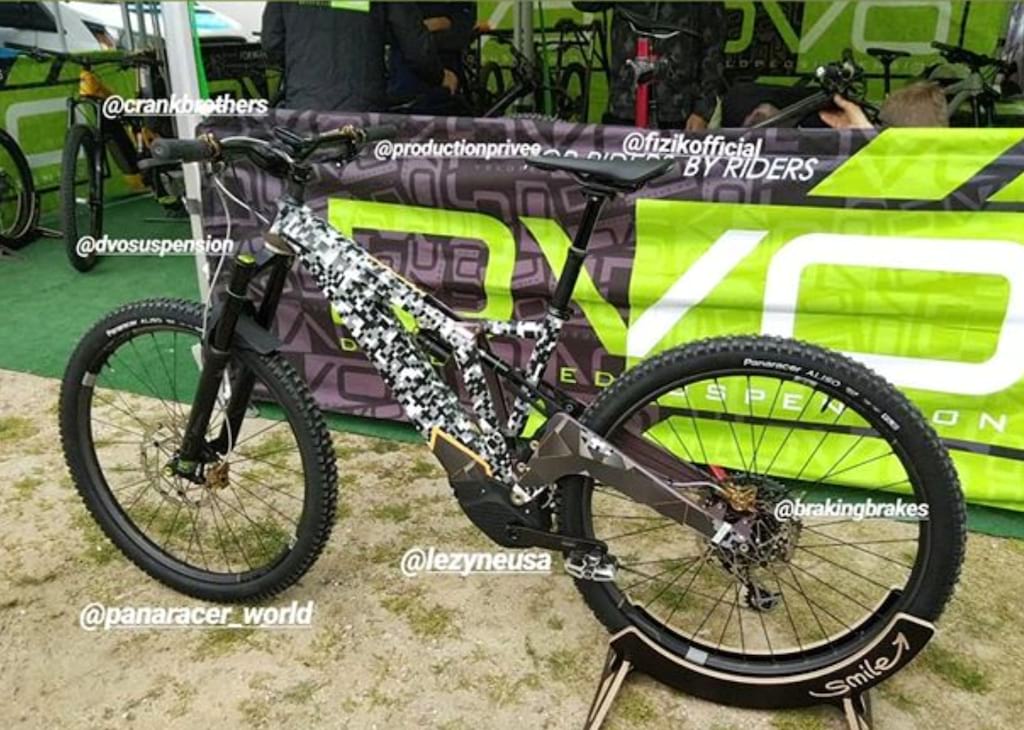 Spotted on Instagram: Cedric Gracia’s Forestal Bikes e-Bike Prototype at Sea Otter