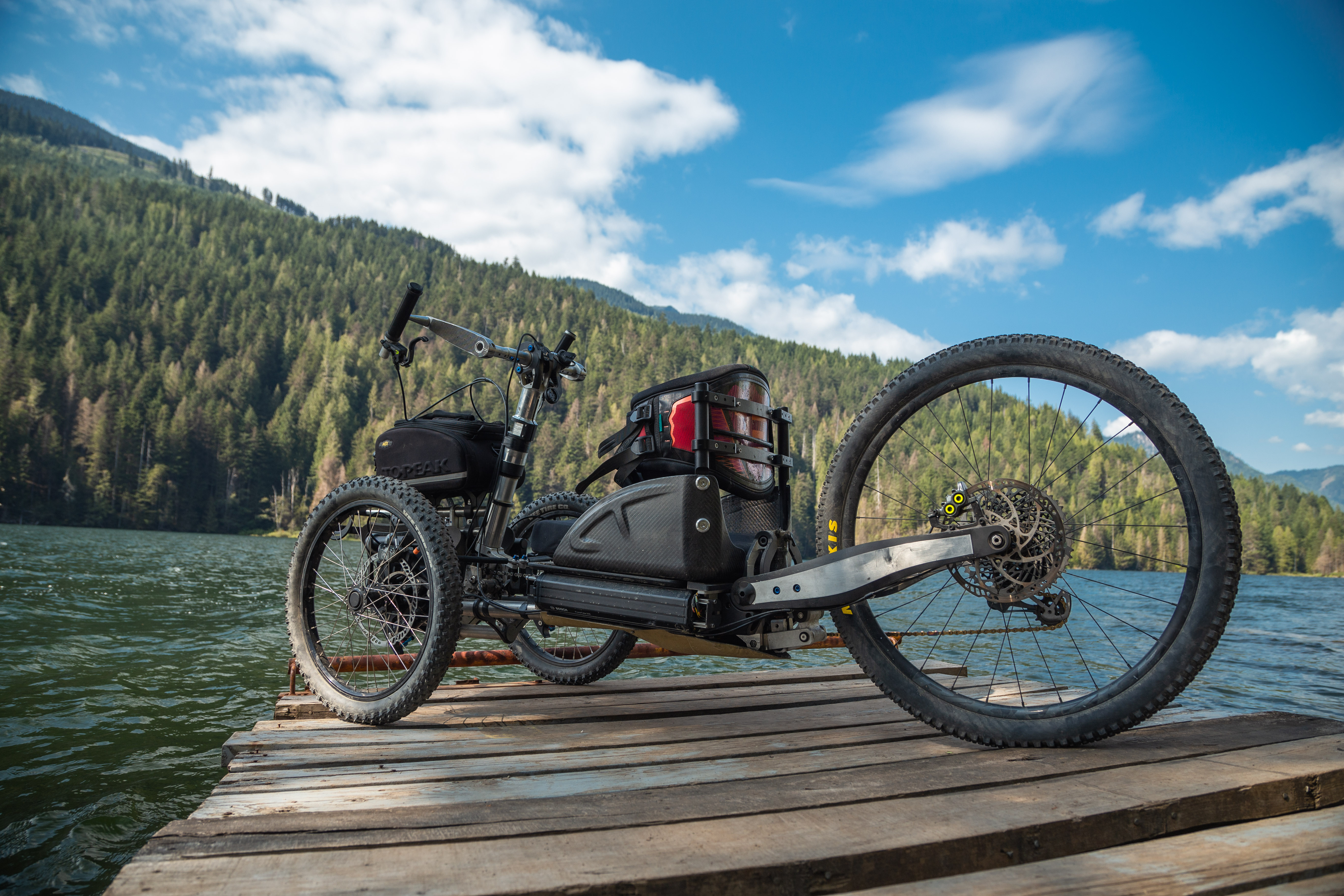 Bowhead bike handcycle