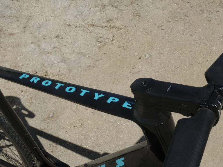 Spotted at Sea Otter: Prototype Vitus Gravel Bike