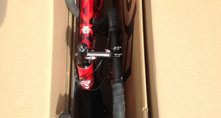 the Ridley X-Fire 10 disc gets delivered