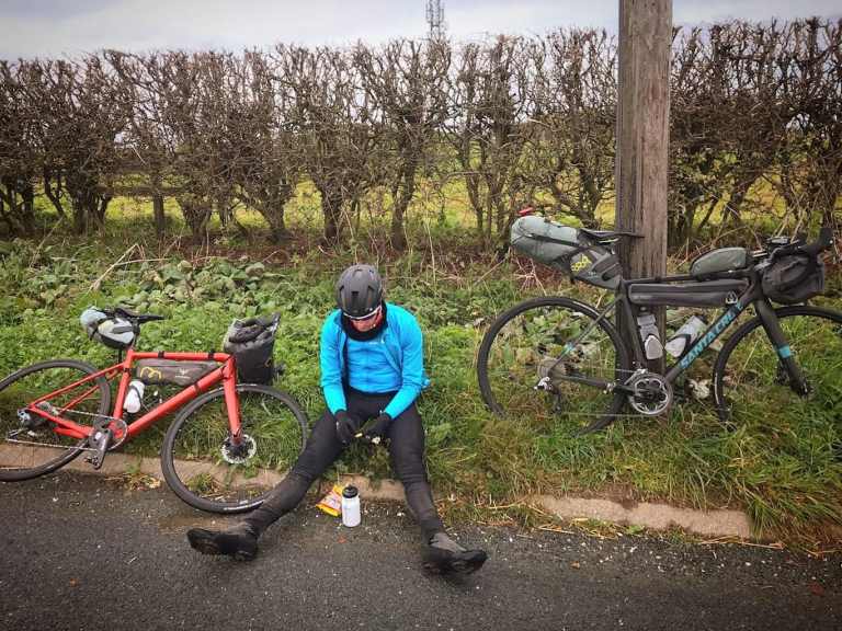 Bikepack to Belgium: Rab Wardell rides to race and raise money for mental health charity