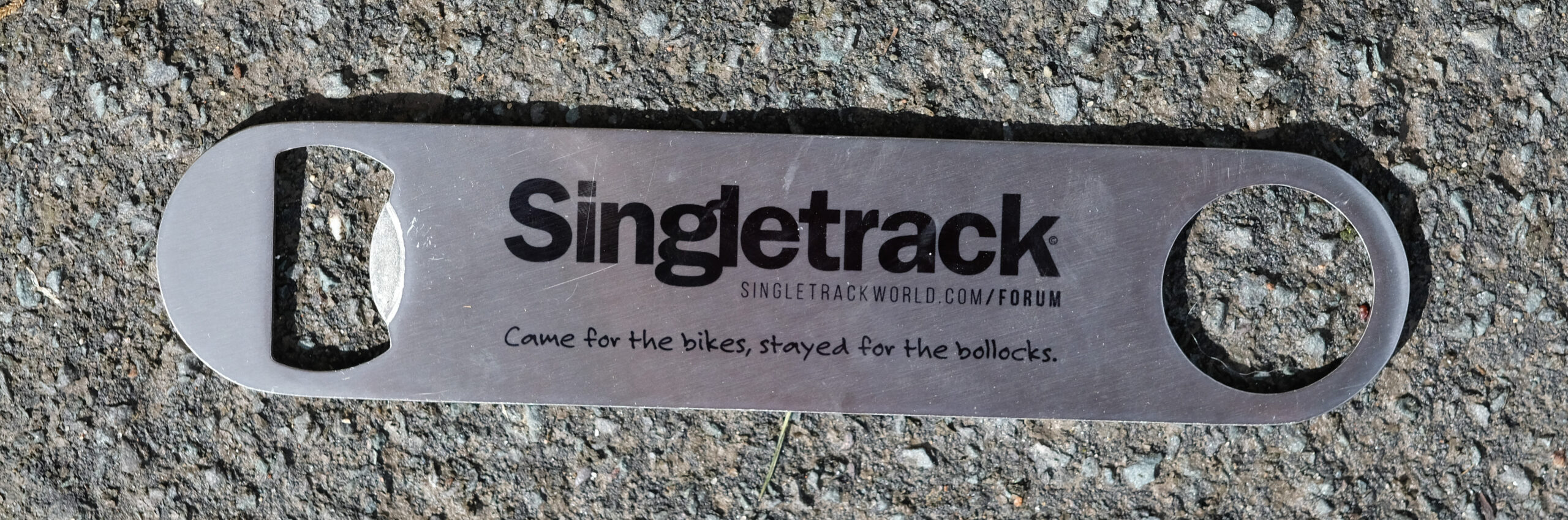 Singletrack bottle Opener