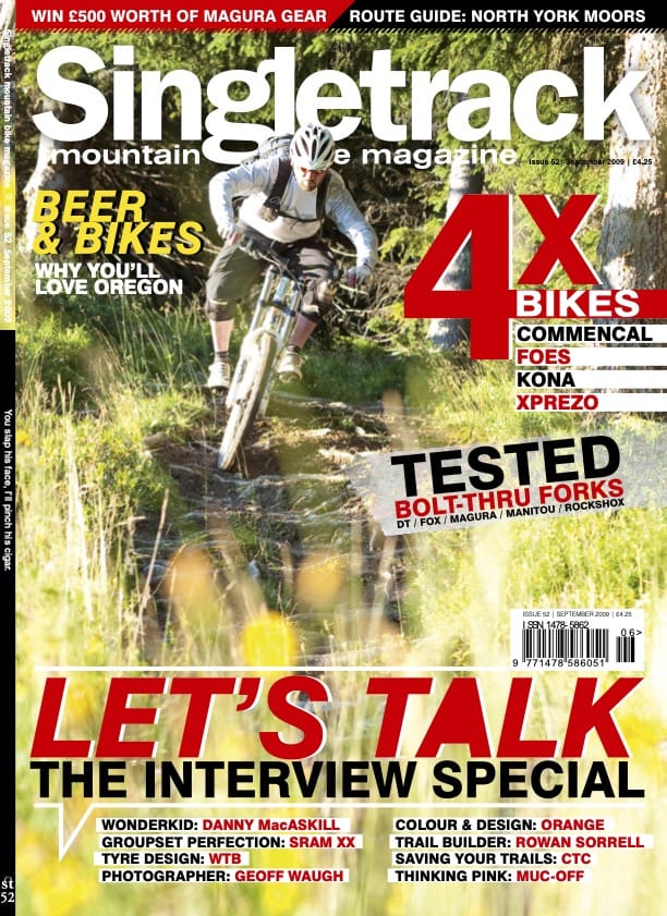 singletrack magazine cover 52