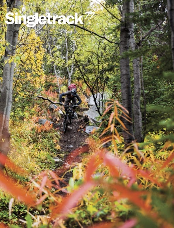 singletrack magazine cover 77