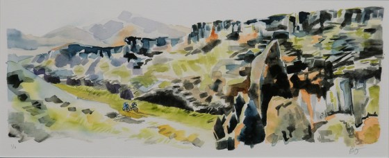 Beate Kubitz Classic Ride Print #117 Duddon Valley - Image 2