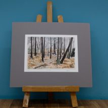 Beate Kubitz Classic Ride Print #79 North Downs, Surrey Hills