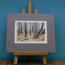 Beate Kubitz Classic Ride Print #79 North Downs, Surrey Hills