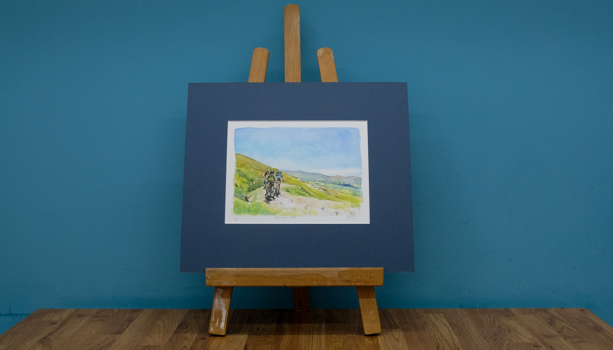 Beate Kubitz Classic Ride Print #127 Walna Scar Road