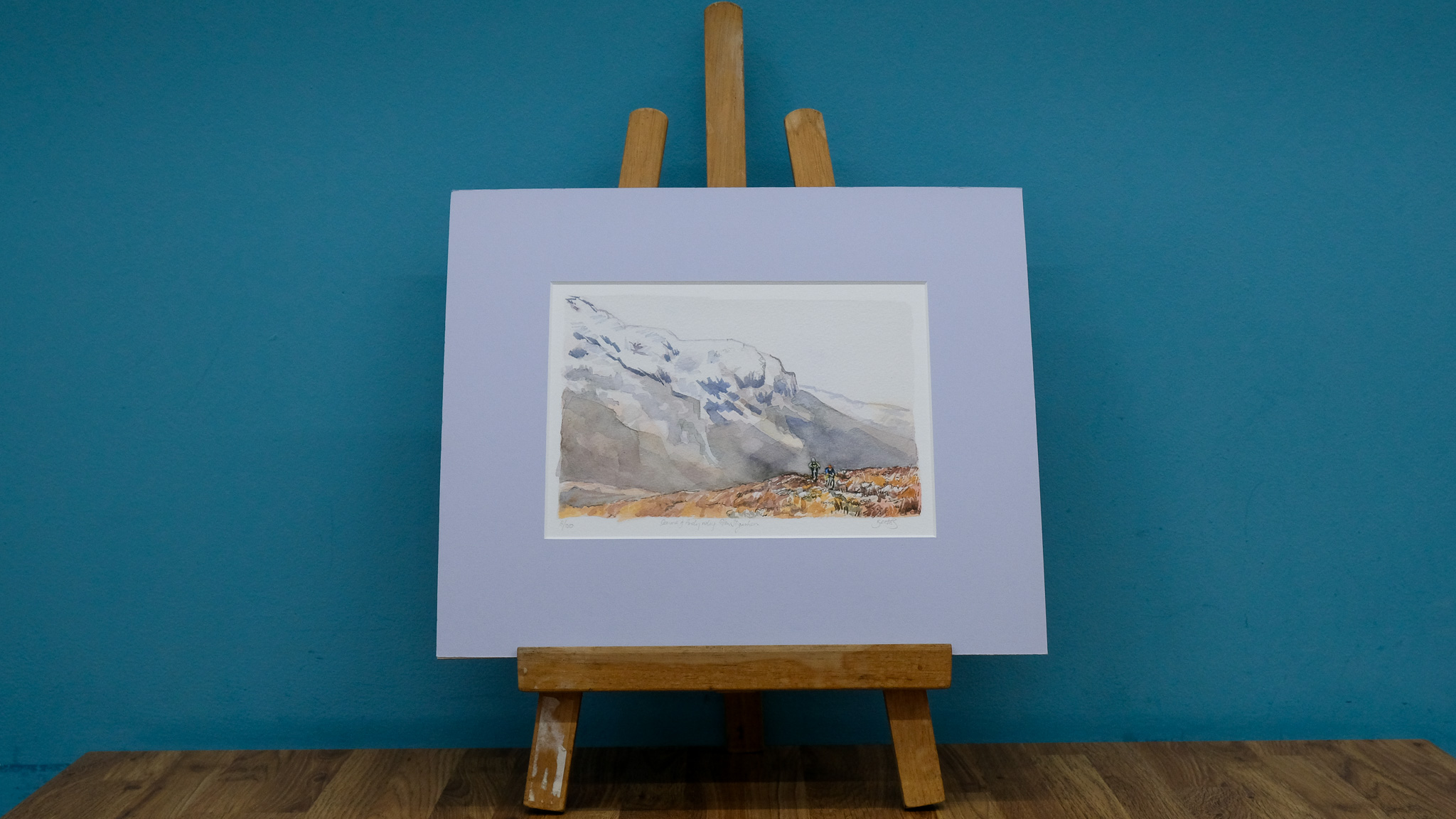 Beate Kubitz Classic Ride Print #98 Glen Sligachan