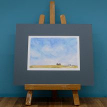 Beate Kubitz Classic Ride Print #90 South Downs Skies