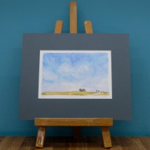 Beate Kubitz Classic Ride Print #90 South Downs Skies