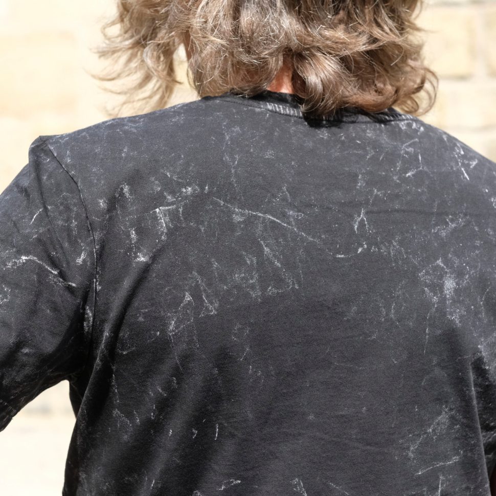 distressed van t shirt