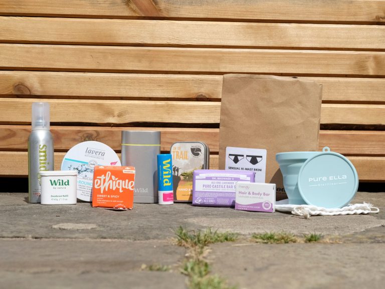 My Top 10 Sustainable Travel Toiletries For Cyclists