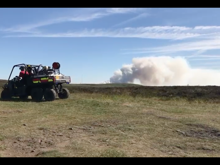 Moorland fire equalled carbon footprint of a small town