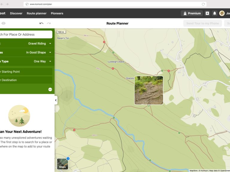 Komoot Trail View is Google Street View for… y’know, trails!