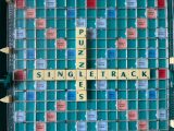 Puzzle quiz stock scrabble crossword