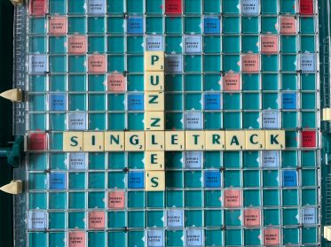 Puzzle quiz stock scrabble crossword