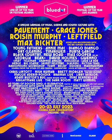 Bluedot Festival tickets (July 21-23), 2 adults, 2 kids – Will Split