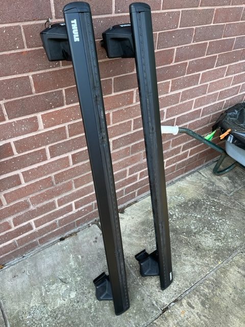 Thule wingbars with fittings for 5 door Mini