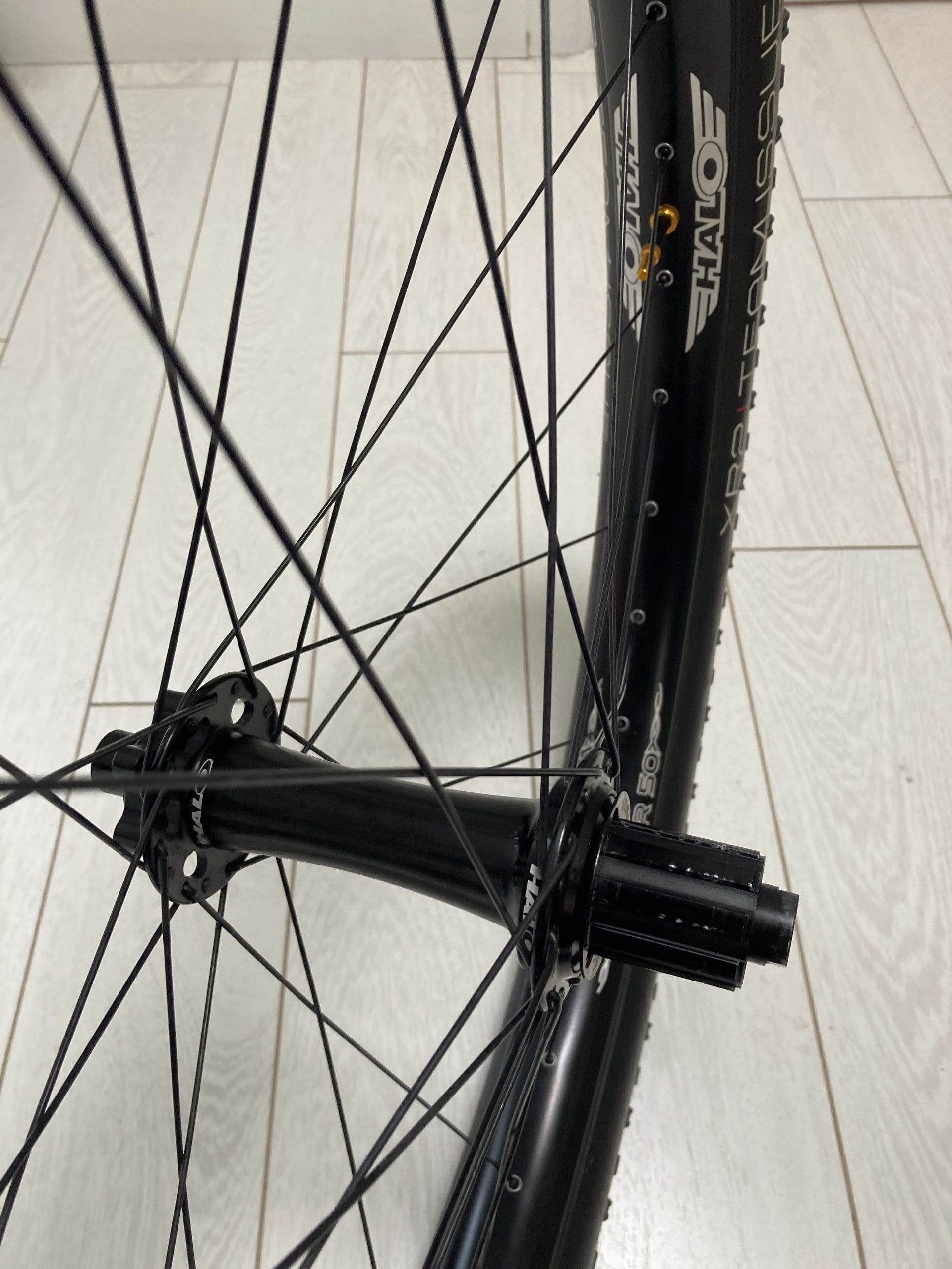 Halo 29 plus wheelset for fat bike with tyres