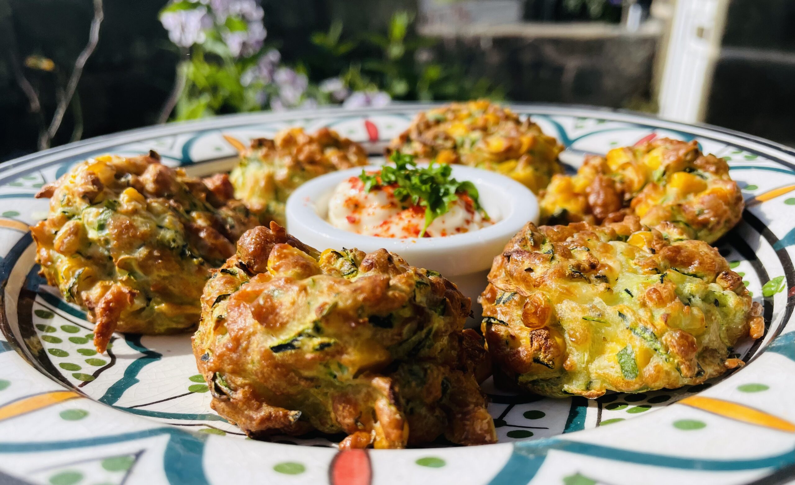 Singletrack Kitchen: Air Fryer Cheesy Courgette Balls