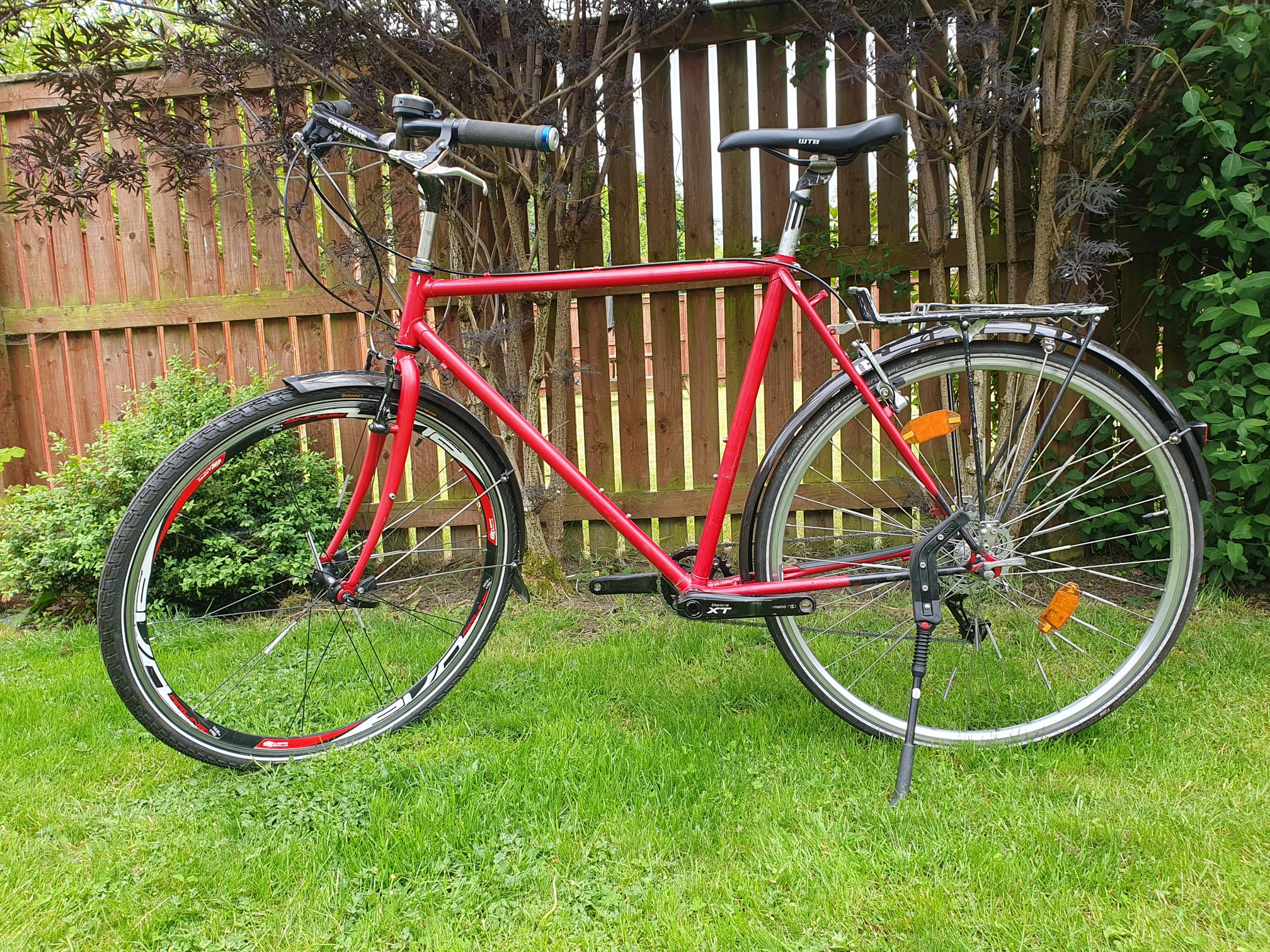 Swiss Handbuilt Early 90s Lugged Steel Touring bike
