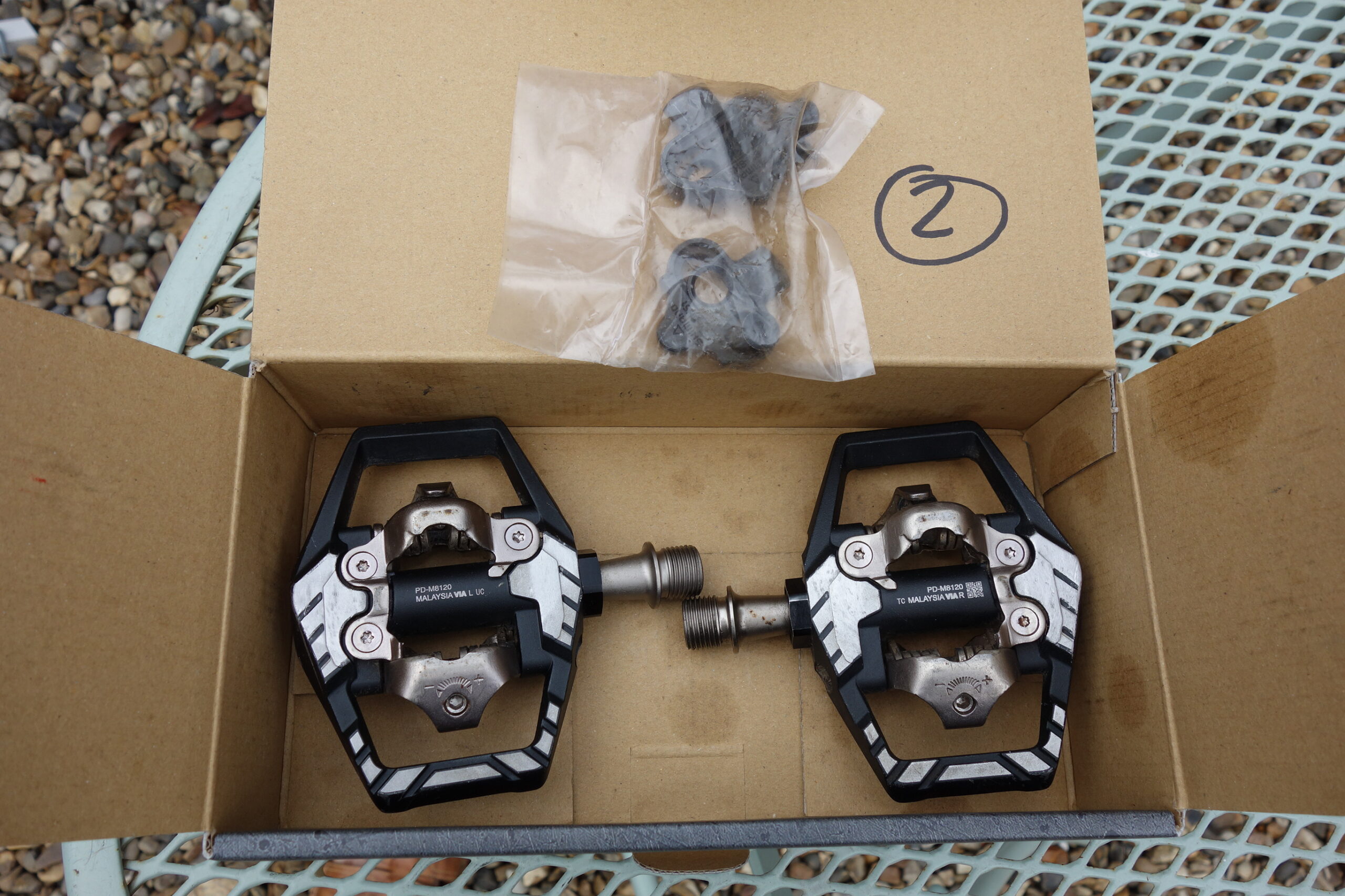 XT PD-M8120 and PD-ME700 pedals