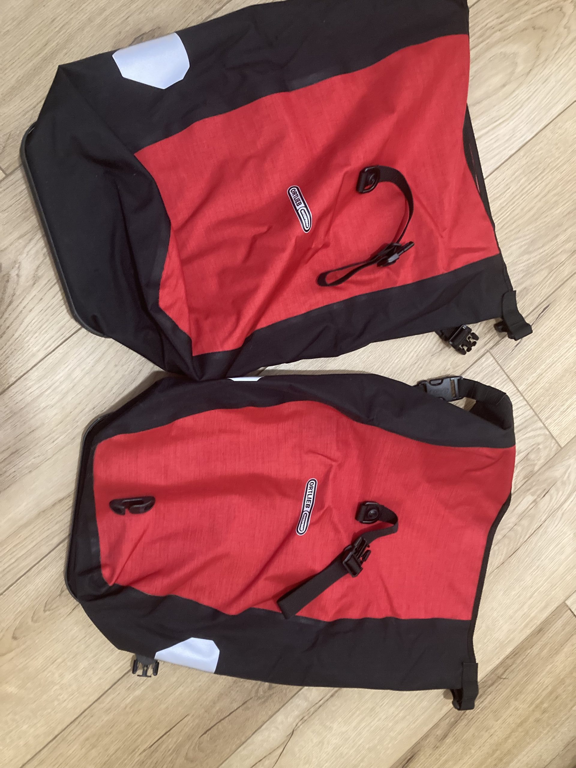 Ortlieb back roller plus panniers, as new