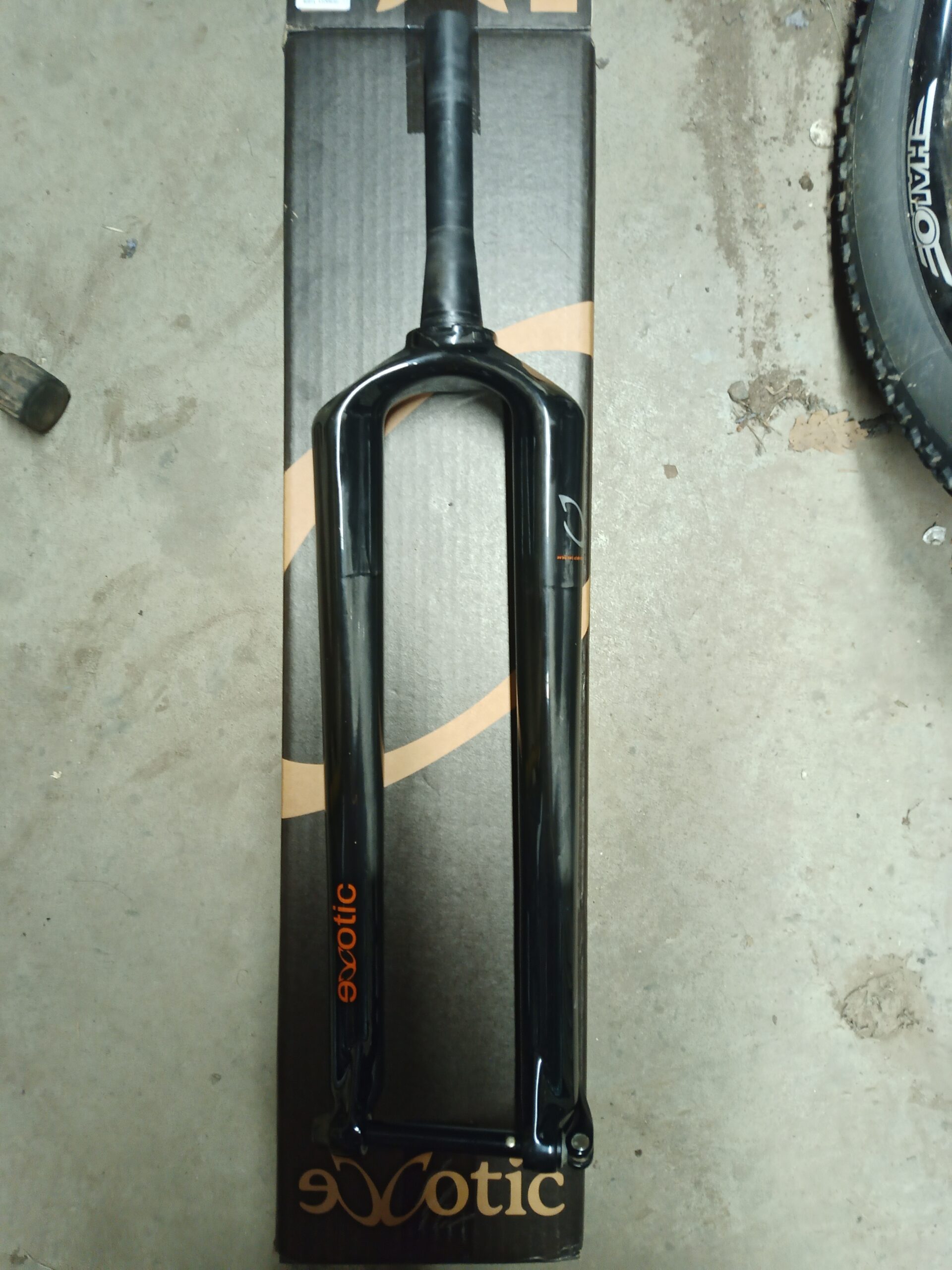 Exotic Carbon monocoque 29er fork  15x100mm