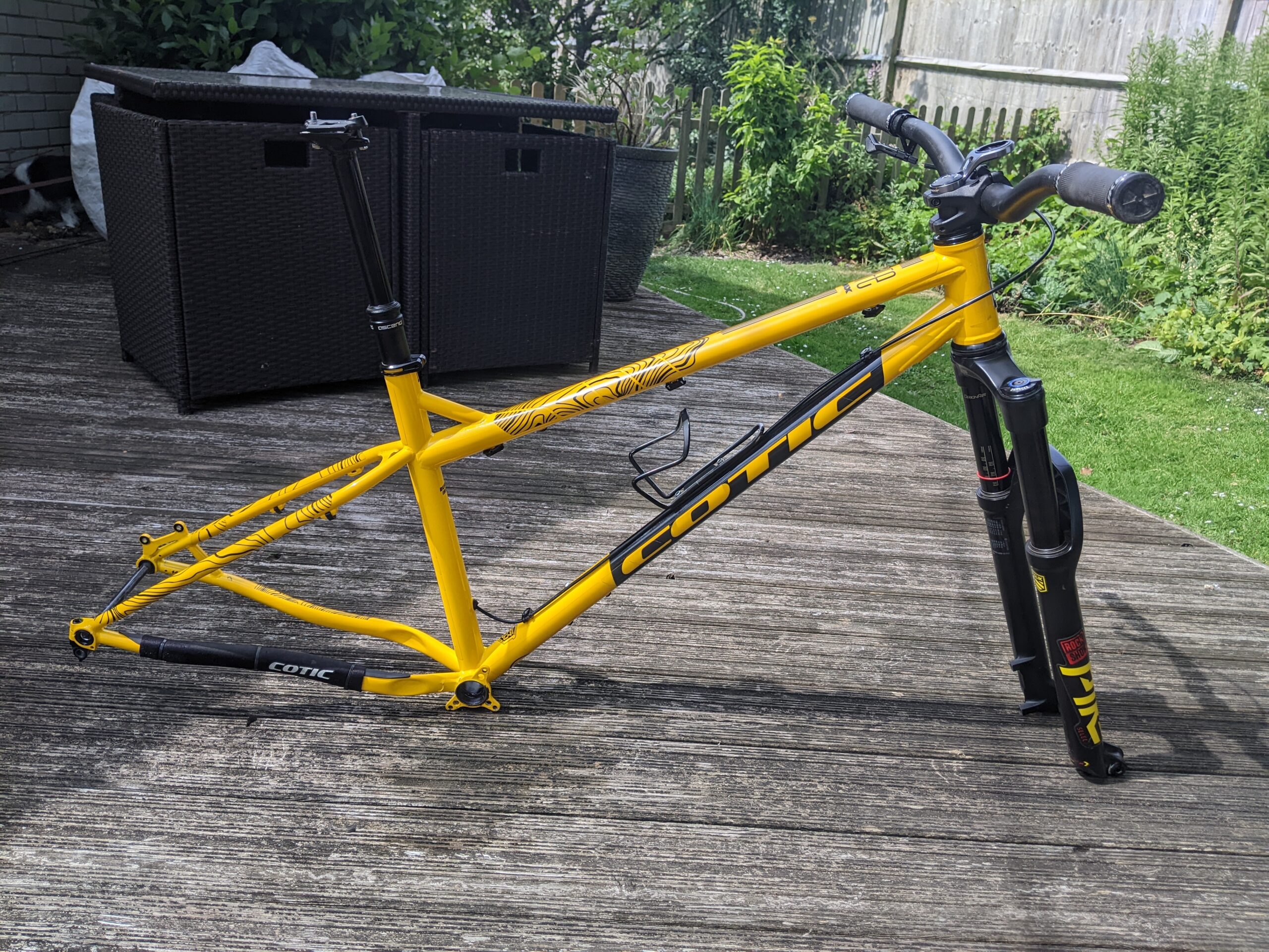 Cotic BFE Max, Pike Select 140mm (medium), dropper, bars and stem