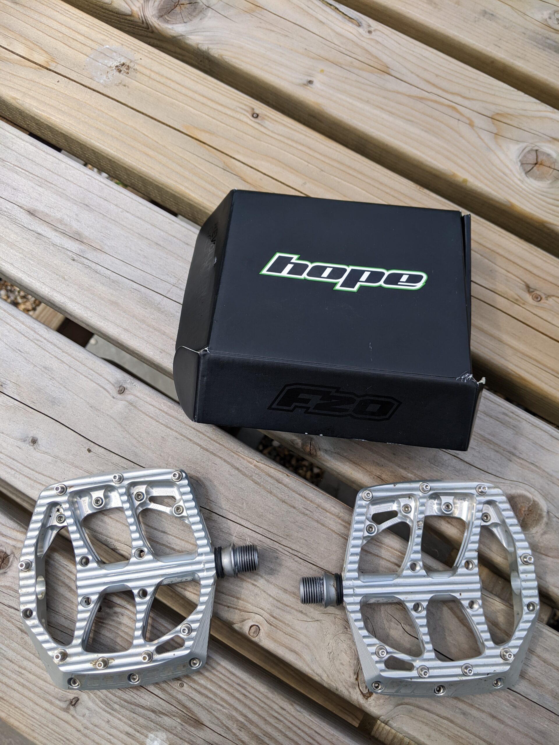 Hope F20 pedals (silver)