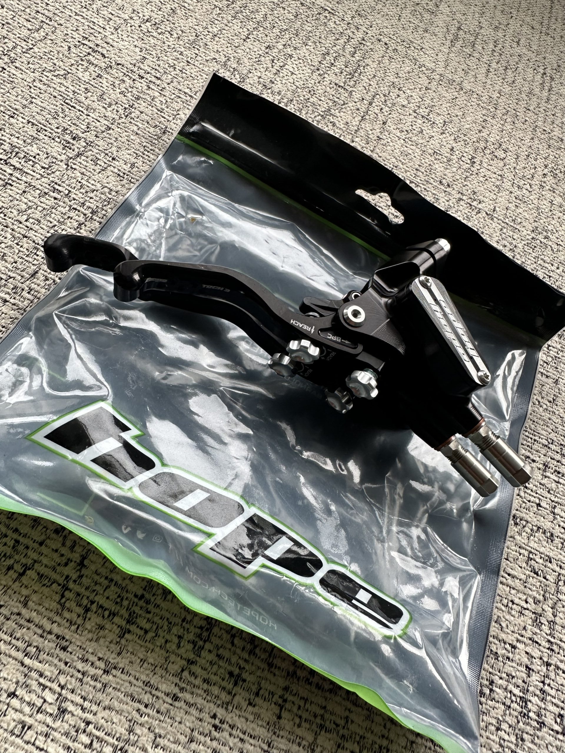 Hope duo brake lever
