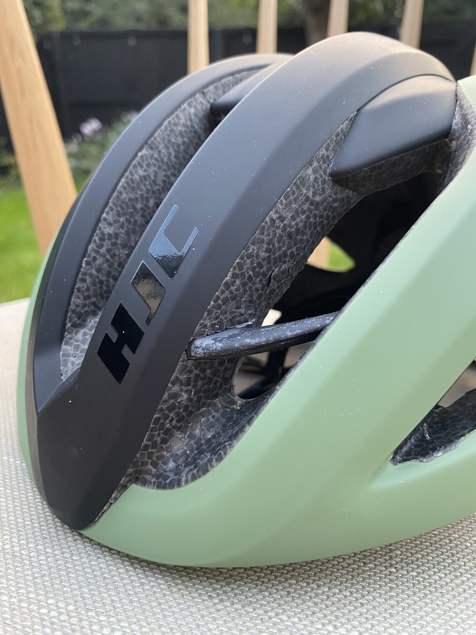2x road Helmets: Genesis Lazer and HJC Valeco – both Medium