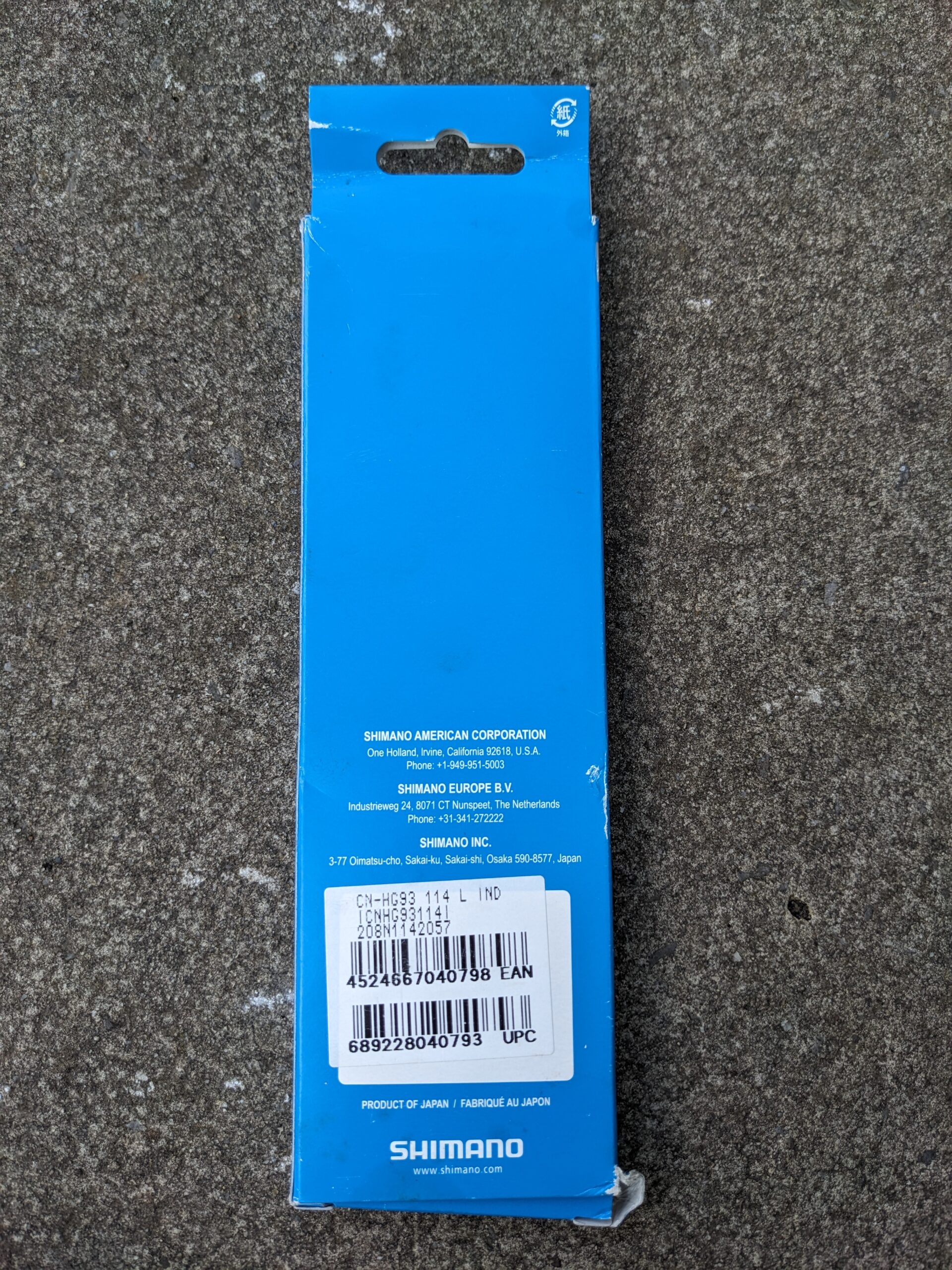 Shimano 9 speed XT Cassette & HG93 Chain