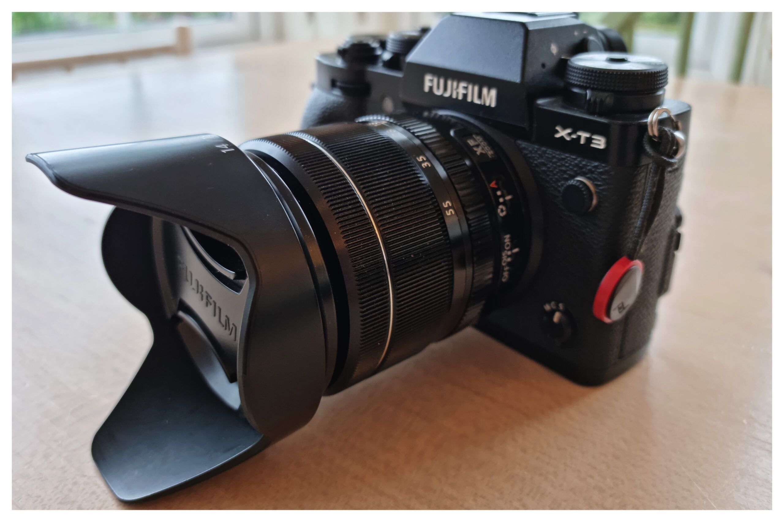 Fujifilm X-T3 with Fuji on 18-55mm lens, plus extras