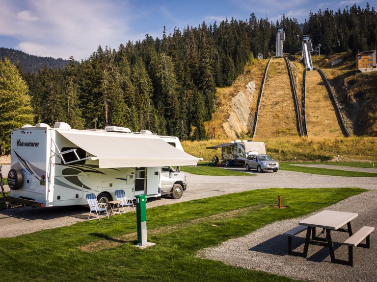 Whistler opens camping and RV hookup park for MTBers