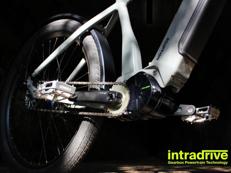 Intra Drive crowdfunding UK production of gearbox e-bike drive