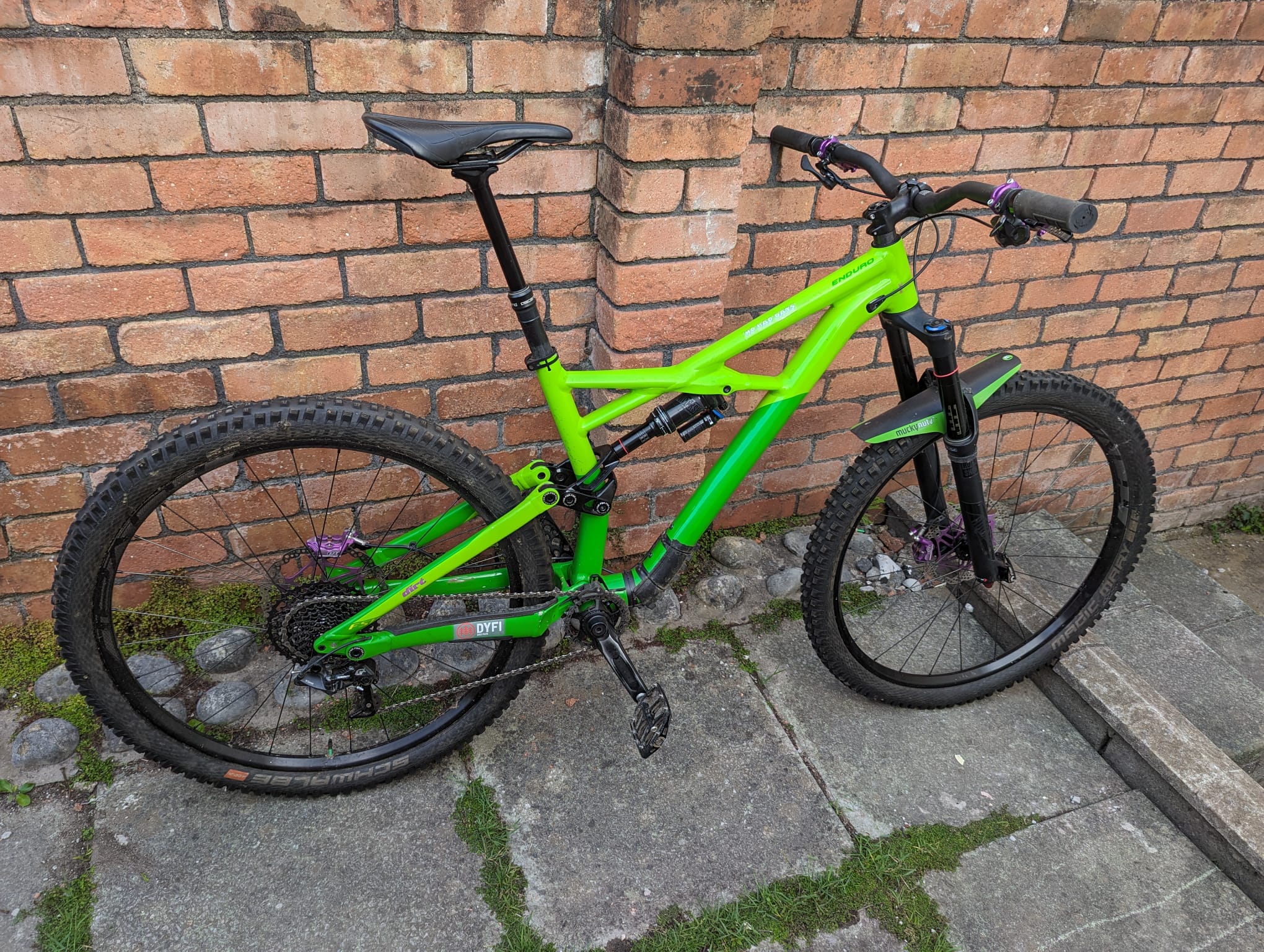 2017 Specialized Enduro with Hope brakes