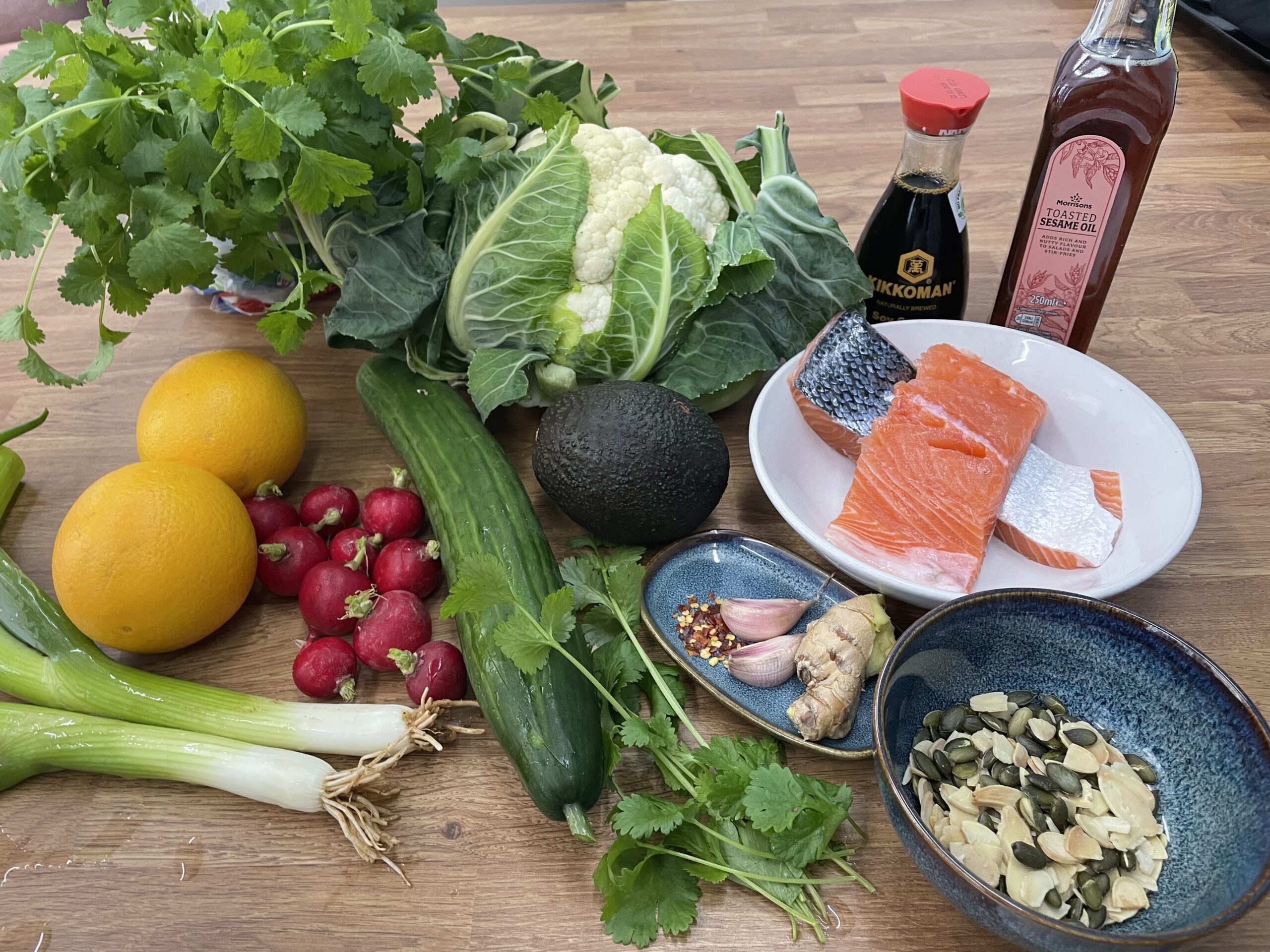 Singletrack Kitchen: Okay Poke Fish Recipe.