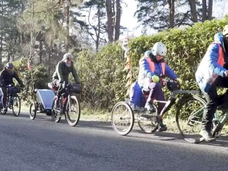 Along For The Ride | Bike packing with young families