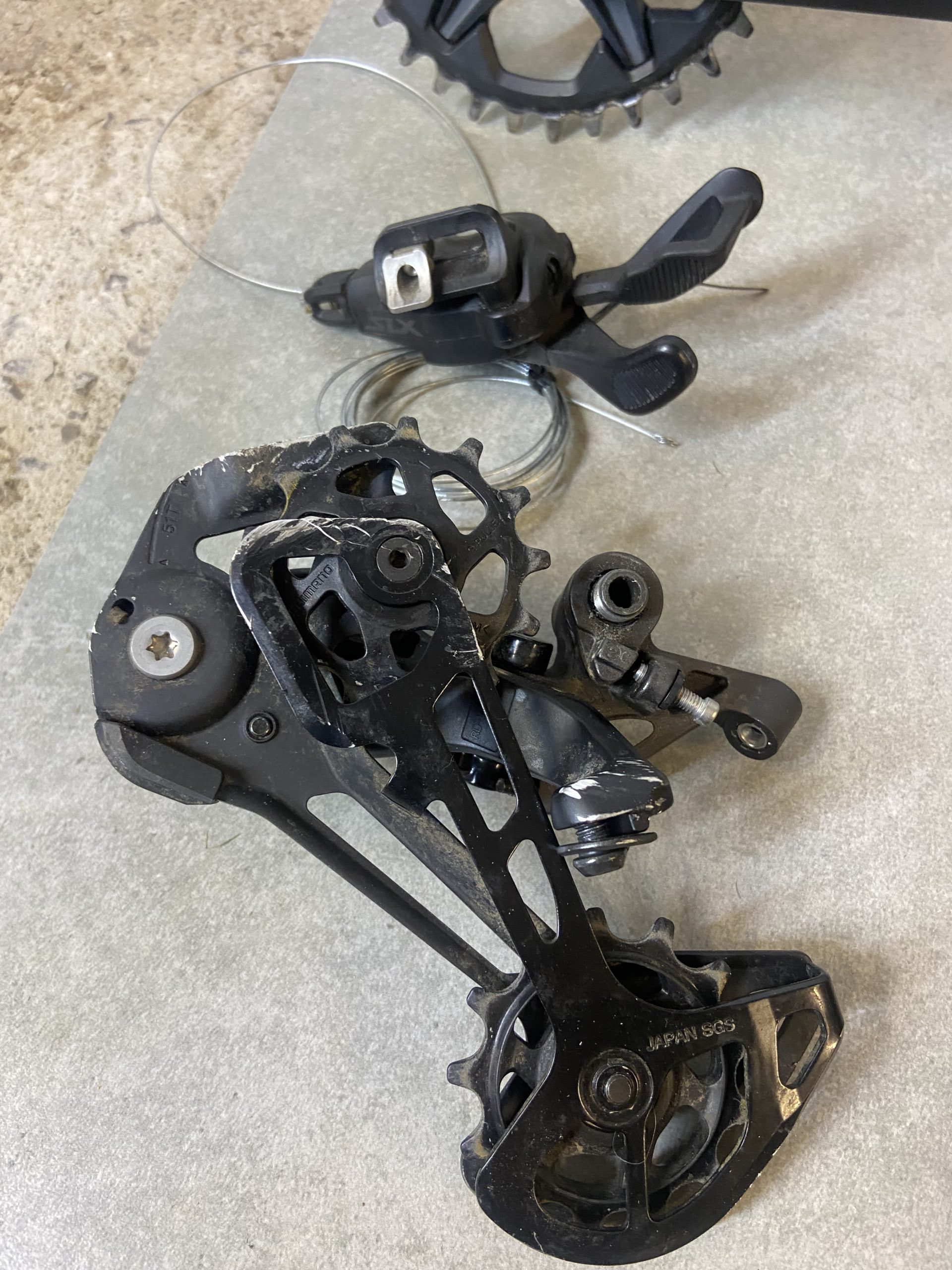 Shimano XT 12 speed groupset