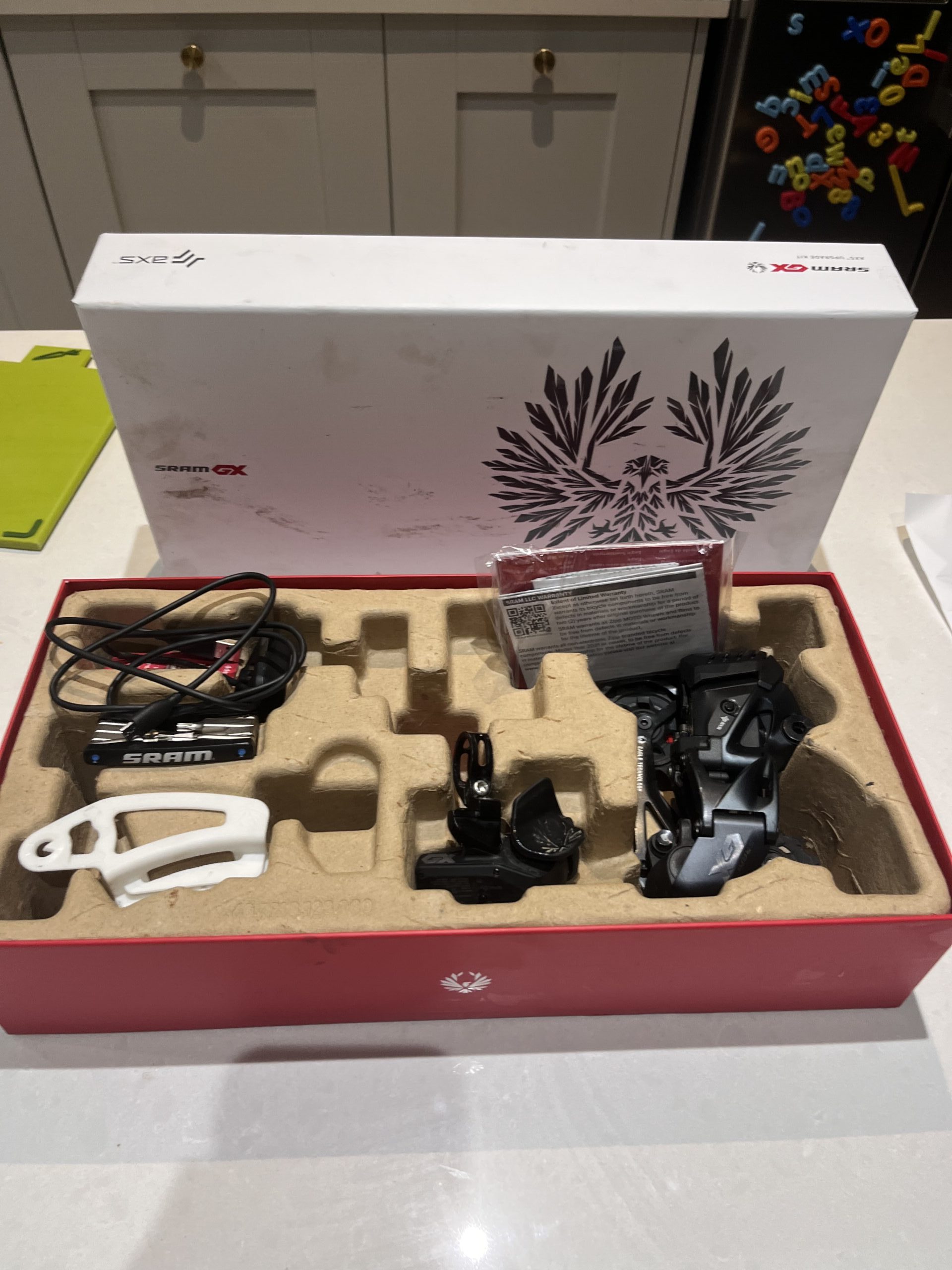 Sram axs, 3 x forks and 2 sets of carbon wheels