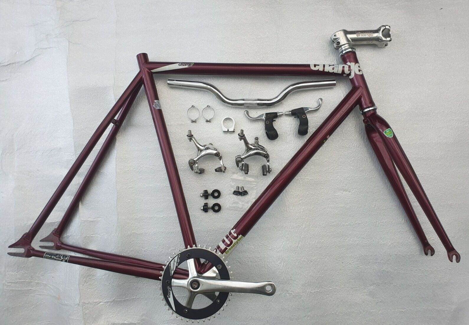 Charge Plug 700c SS/Fixed Gear Frame, Fork & Parts
