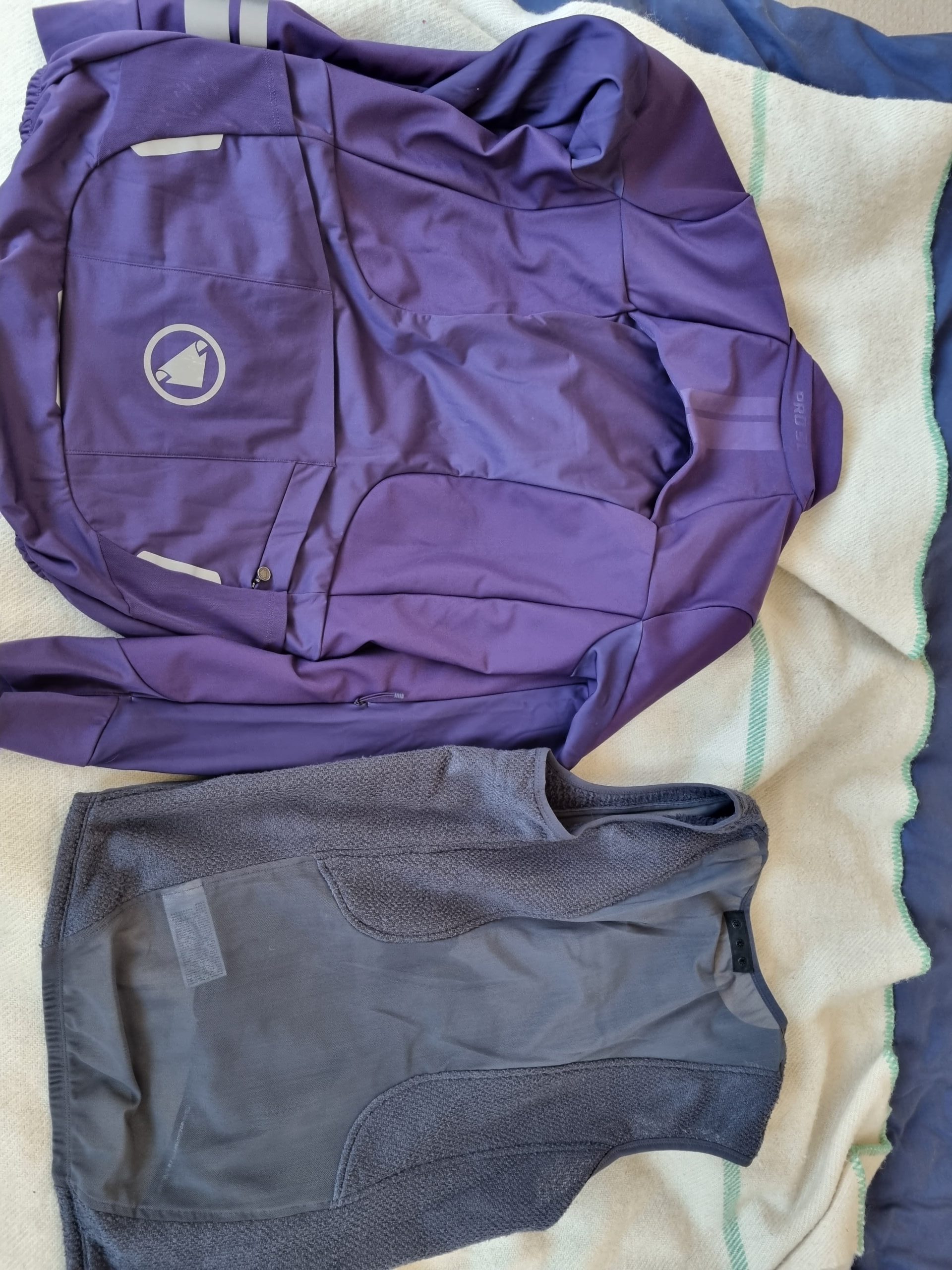 Winter jackets, jersey and gilet